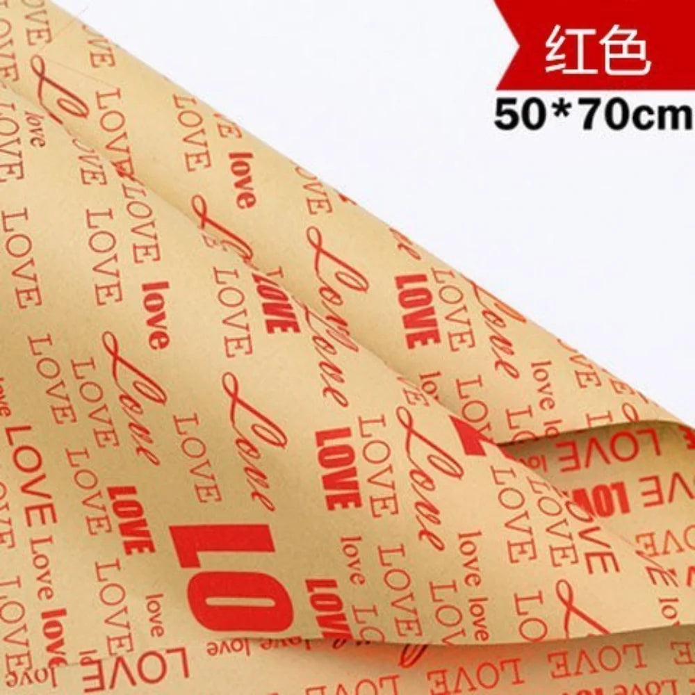 Vintage Newspaper Kraft Gift Wrapping Paper – 50x70cm Sheet