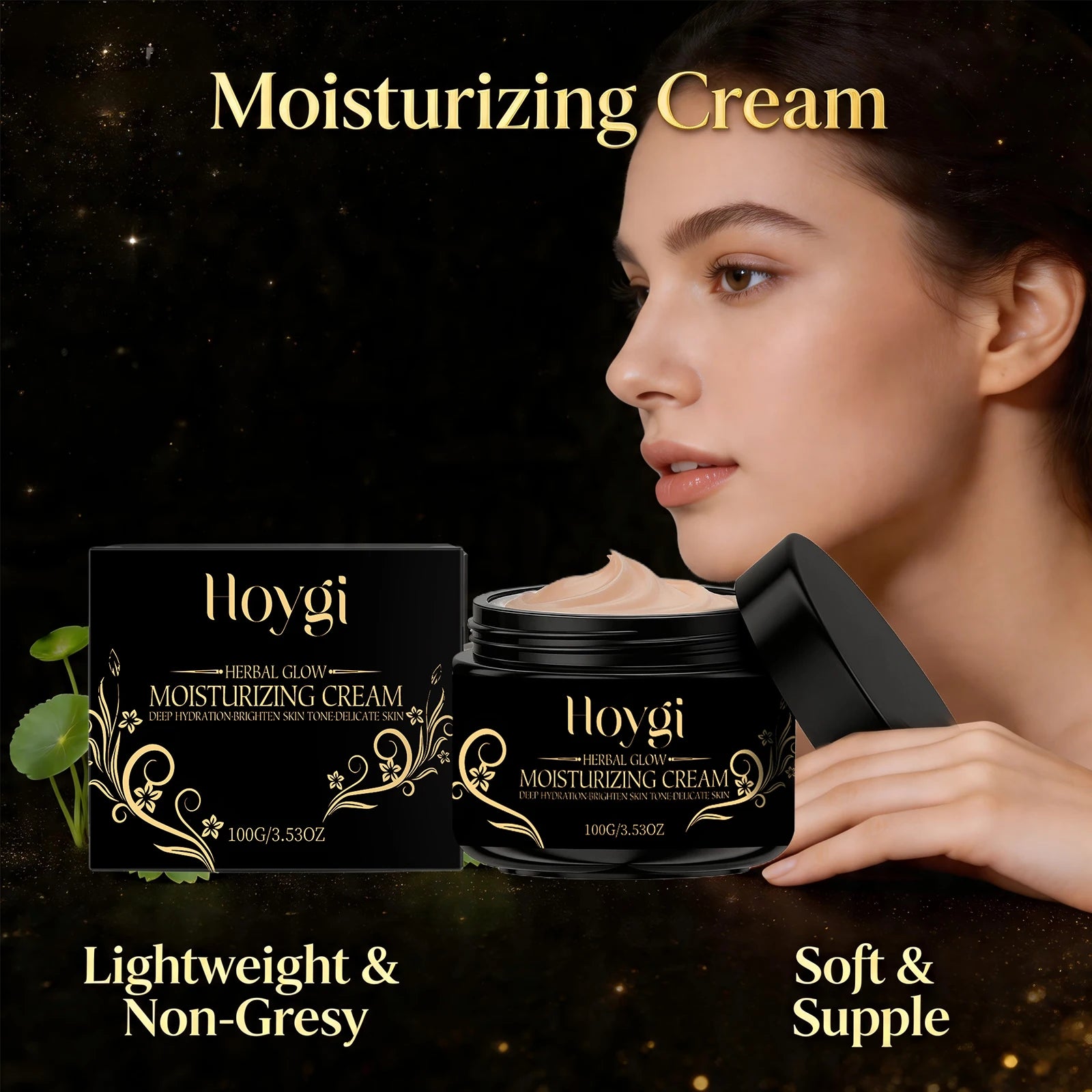 Centella Asiatica Moisturizing Face Cream Deep Hydrating & Skin Brightening Reduce Redness Soft Restores Elasticity Daily Care Oasis Select