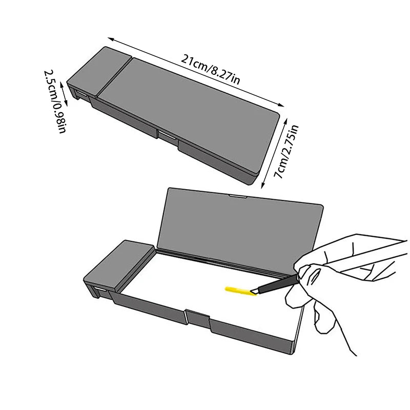 Portable Wet Palettes For Acrylic Painting Model Coloring Wet Tray Water-based Paint Holder Keeps Wet Paint Modeling Tools Oasis Select