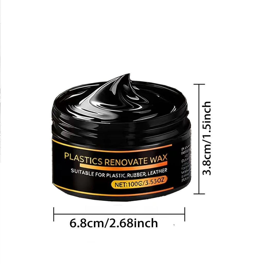 Automotive Plastic Repair Cream Precisely Repairs Scratches on Exterior Plastic Parts, Easily Smoothing Out Blemishes and Restor Oasis Select