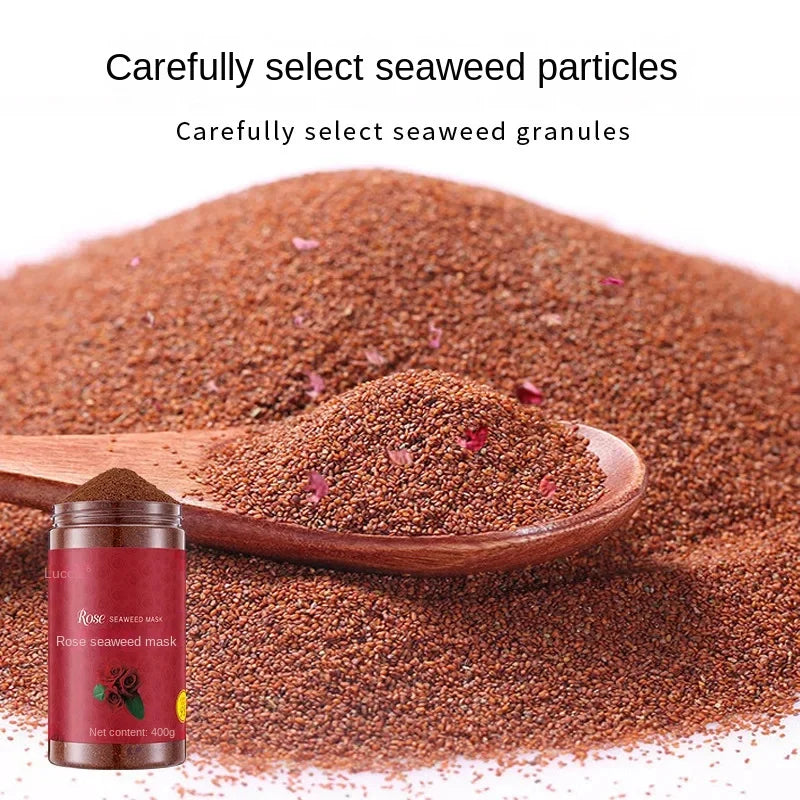 500g/650g Milk Seaweed Jelly Mask Powder Small Particles Marine Algae Moisturizing Mask Mud Softening Skin Improving Roughness Oasis Select