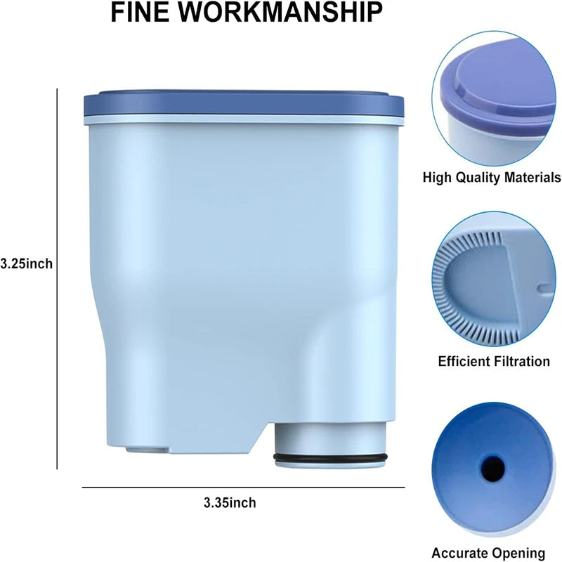 2pcs Coffee Machine Water Filter Replacement for Philips Saeco AquaClean Filters Descaling CA6903/10/00/01/22/47 CMF009 Oasis Select