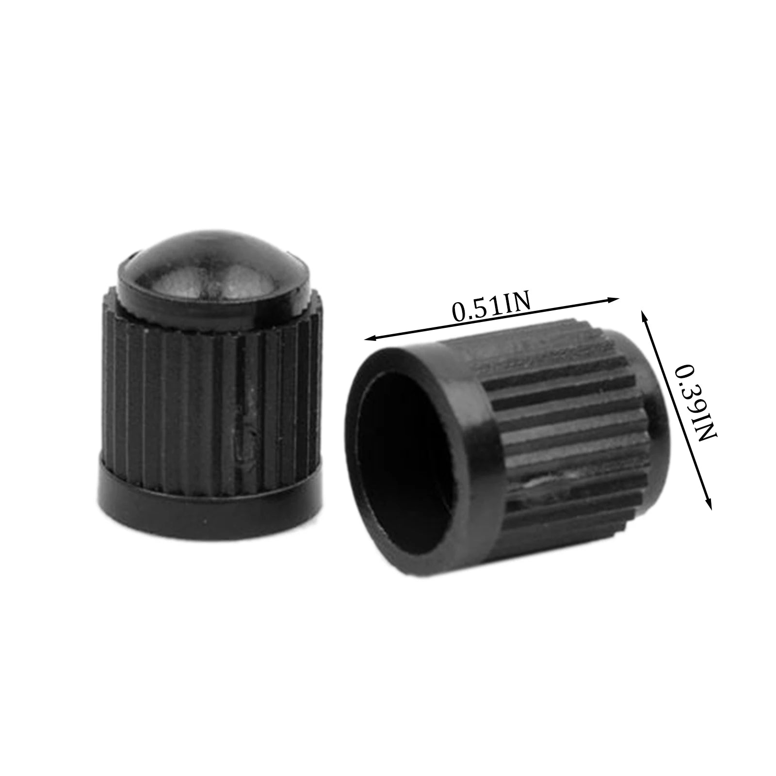 Car 100pcs Tubeless Tire Valve Valve Cap Car Tire Valve Cap Car Truck Bicycle MTB Dust Cap Oasis Select