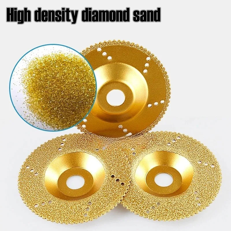 100mm Diamond Grinding Cup Wheel Two Style Disc Set Cutting Polishing Blade For Granite Marble Quartz Stone Construction Oasis Select