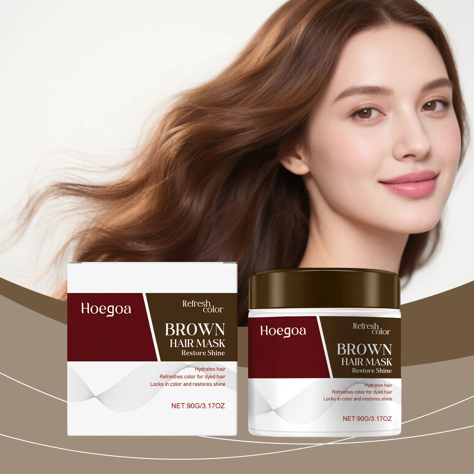 Color Boosting Conditioner Neutralizes Brass Yellow Tones Fade After Bleach Hair Dye Color Depositing Hair Mask For Red Brown Oasis Select