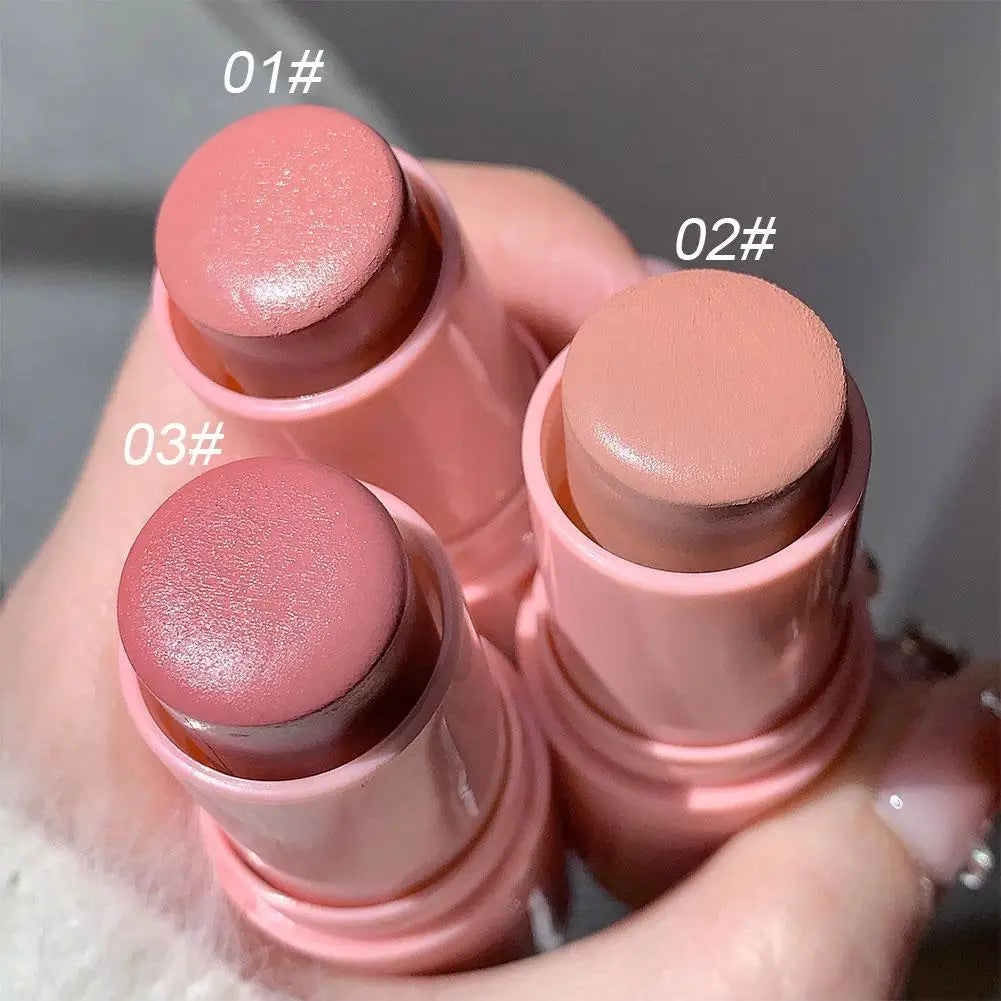 Dual-Use Blush & Lip Stick – Waterproof Powder Blusher Blush & Lip Stick Oasis Select