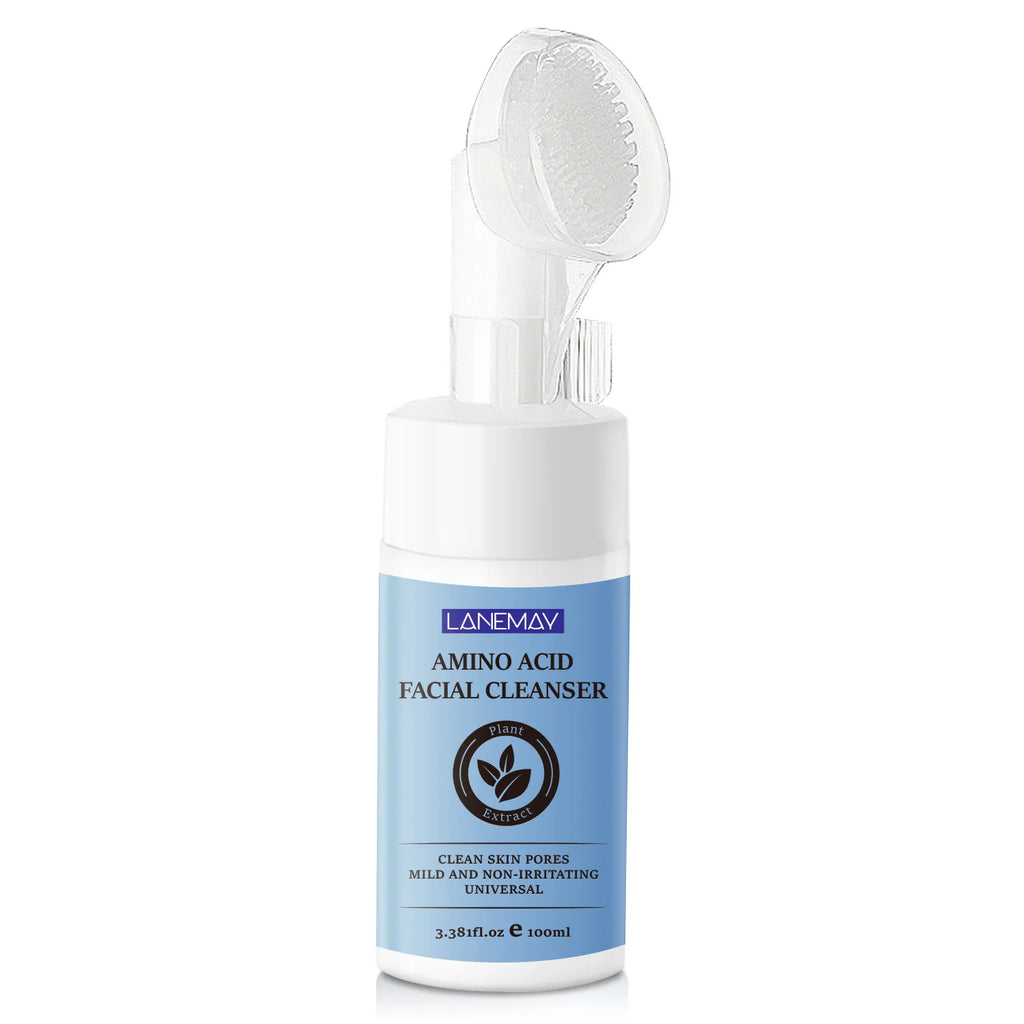 Lanemay Amino Acid Facial Cleanser with Brush Head 100ml