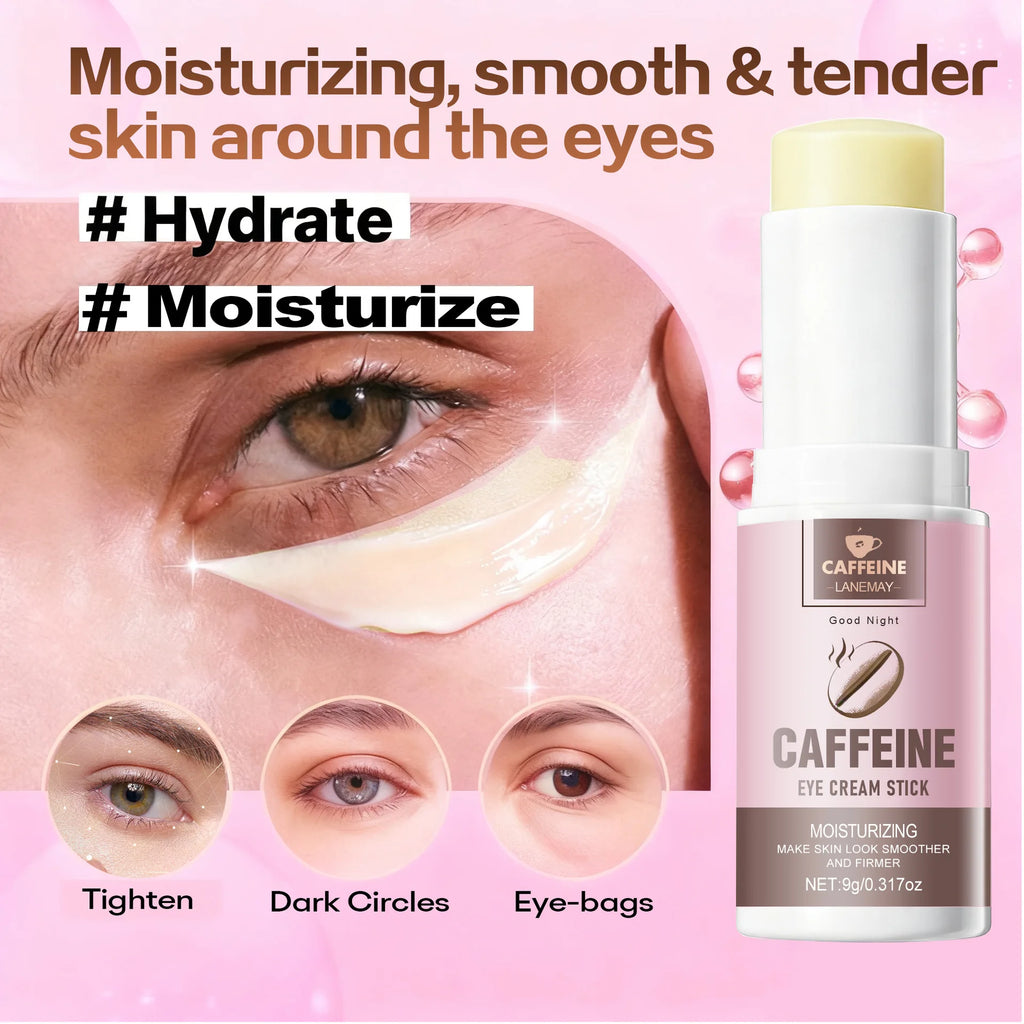 Caffeine Eye Cream Stick – Retinol & Vitamin E, 9g