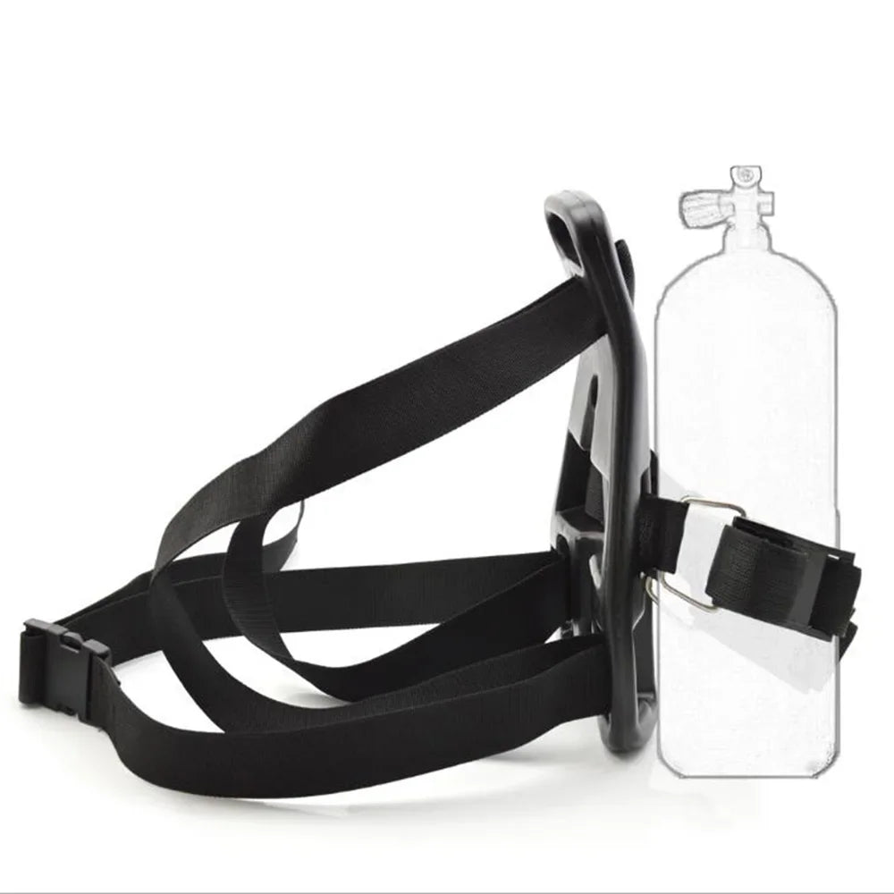 Scuba Diving Single Tank Back Pack Gas Cylinder Bracket Diving Tank Bracket Gas Bottle Support Holder Oasis Select 1 Piece