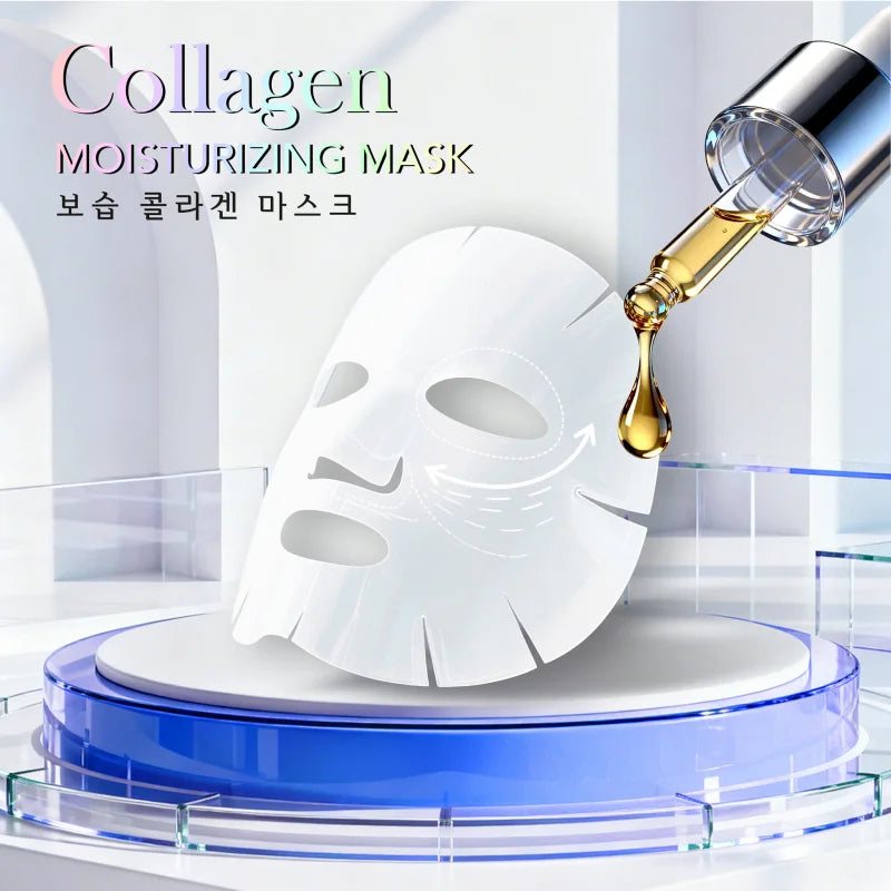 DR.DAVEY Collagen Moisturizing Face Mask – 10 Sheets