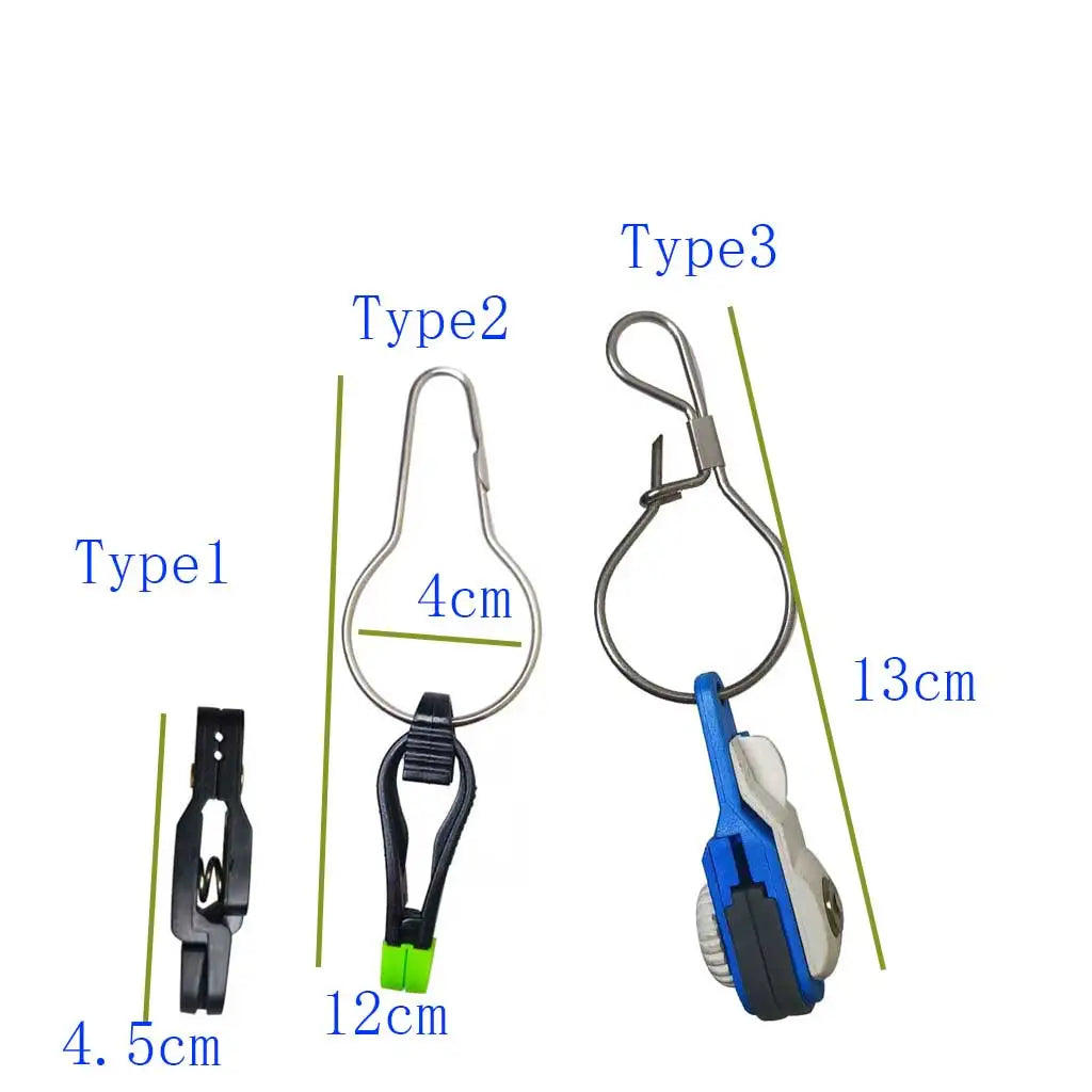 Fishing Line Outrigger Release Clip Adjustable Trigger Snap for Rods Quick Line Separator Organizer Fishing Line Guide Keeper Oasis Select