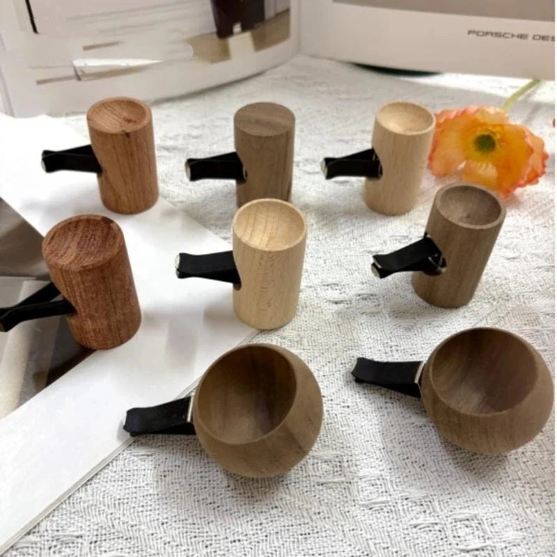 Spherical Wooden Car Essential Oil Diffuser Car Aromatherapy Clip Car Air Freshener Auto Decoration Oasis Select