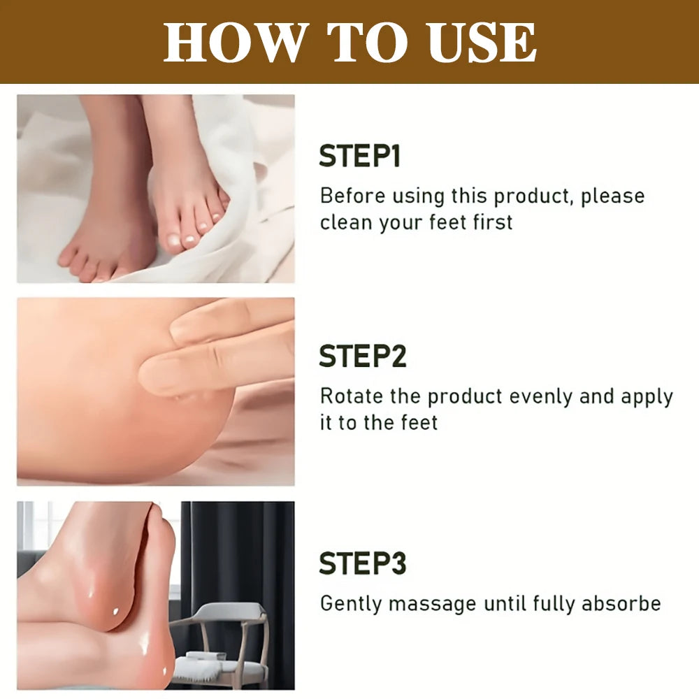 SUYARUN Oat & Witch Hazel Foot Cream - Moisturizing, Soothing, Cracked Heel Repair, Intensive Hydration for Dry Feet. Oasis Select