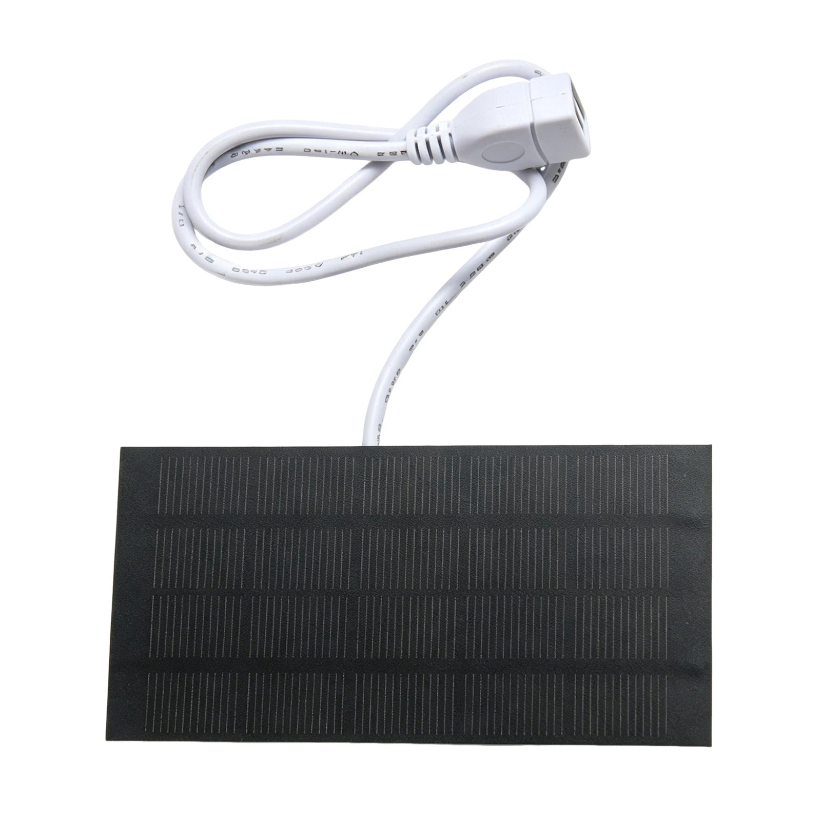 1.2W 5V Portable Solar Charger 3.7V-5V Solar Panel Power Backup 4.7x2.4 Inches/120x60mm for Camping Hiking Outdoor Adventures Oasis Select USB China Mainland