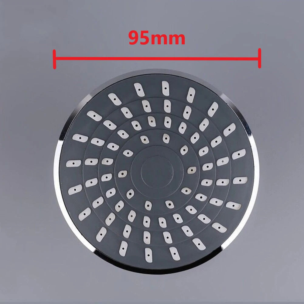 LEENKEA High Pressure Chrome Shower Head – Wall Mount Rainfall