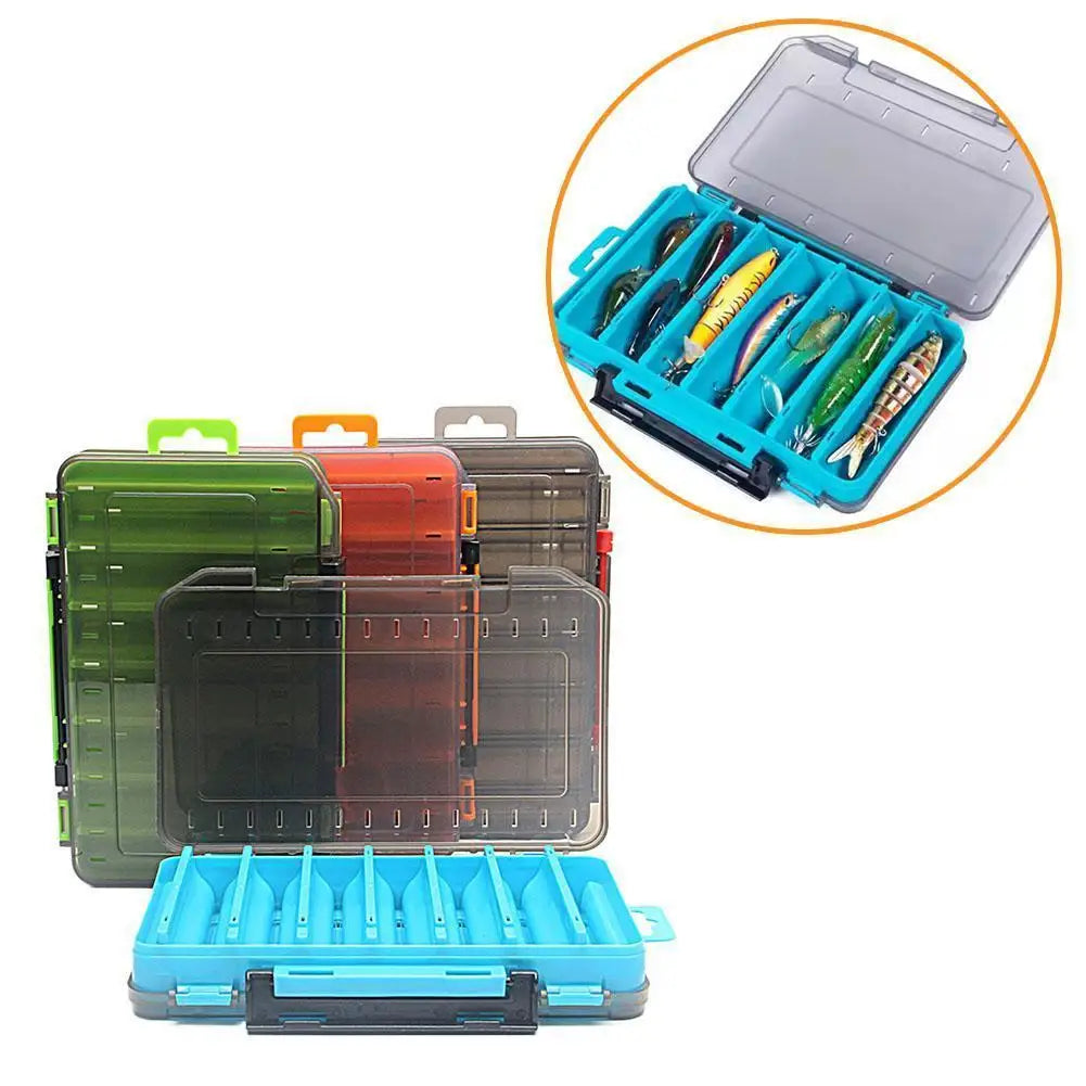 Fishing Gear Storage Box Fishing Lure Box Tackle Accessories Hard Pencil Fish Sub Bait Box Lightweight Portable Fake Bait Case Oasis Select