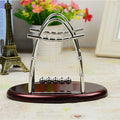 Sail-shaped Pendulum Balls, Oval Newton Bump Balls, Creative Home Decoration Craft Gift Items Oasis Select Red L 27x22cm