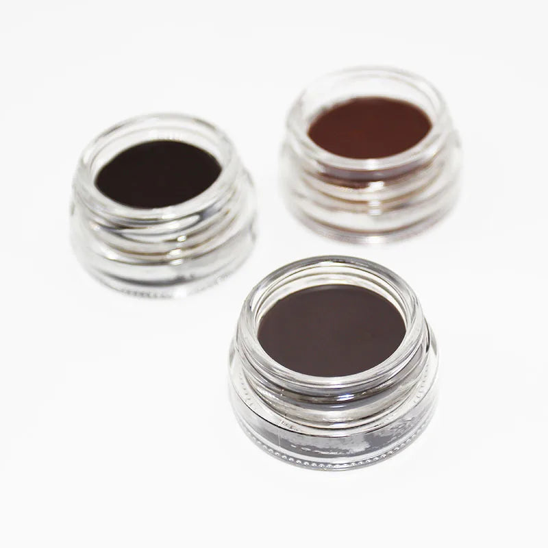 Waterproof 3D Eyebrow Pomade Gel – Natural Long-Lasting Brow Eyebrow Pomade Gel Oasis Select