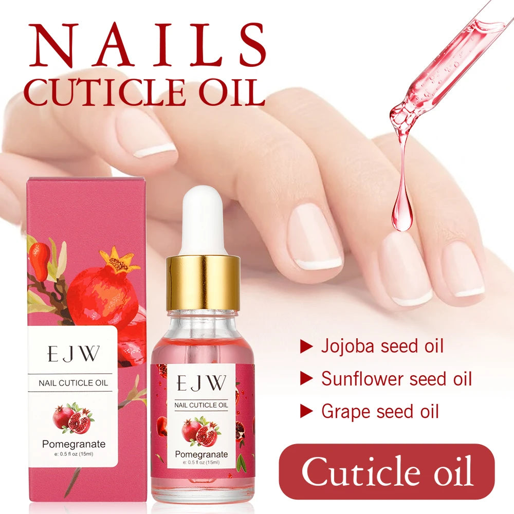Honey/Rose/Vitamin E Nail Cuticle Nutrient Oil Nourishes Repairs Damaged Nails Moisturizing Strengthens Brightens Nail Care Oasis Select