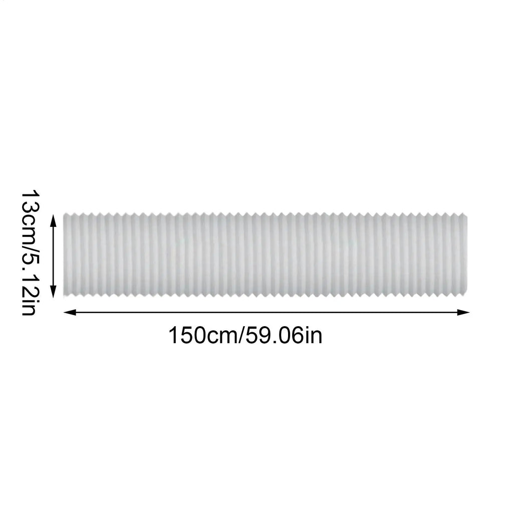 13/15cm Flat Mouth Joint Exhaust Duct Portable Mobile Air Conditioner Window Duct Pipe Hose Interface Connector Flat Nozzle Oasis Select