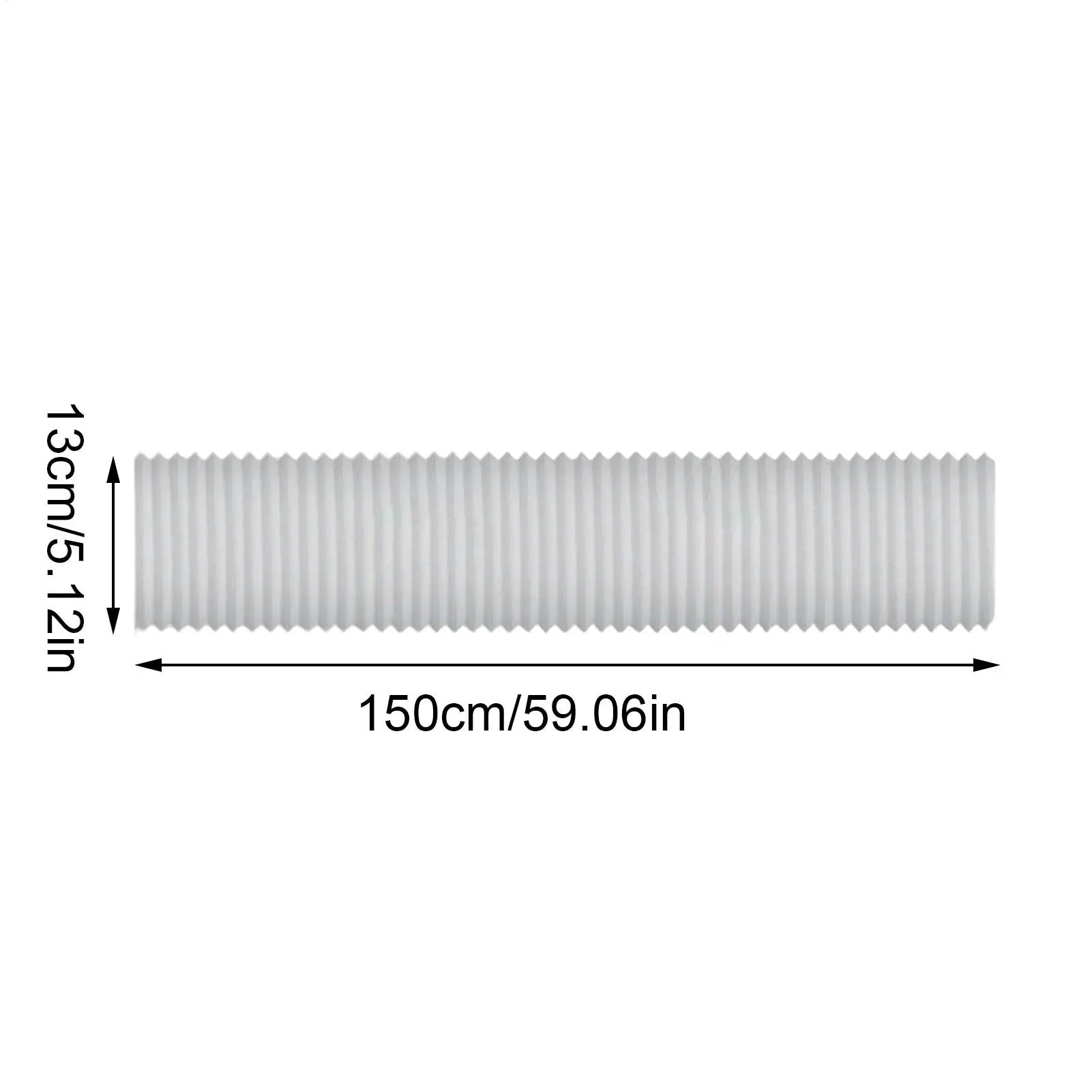 13/15cm Flat Mouth Joint Exhaust Duct Portable Mobile Air Conditioner Window Duct Pipe Hose Interface Connector Flat Nozzle Oasis Select