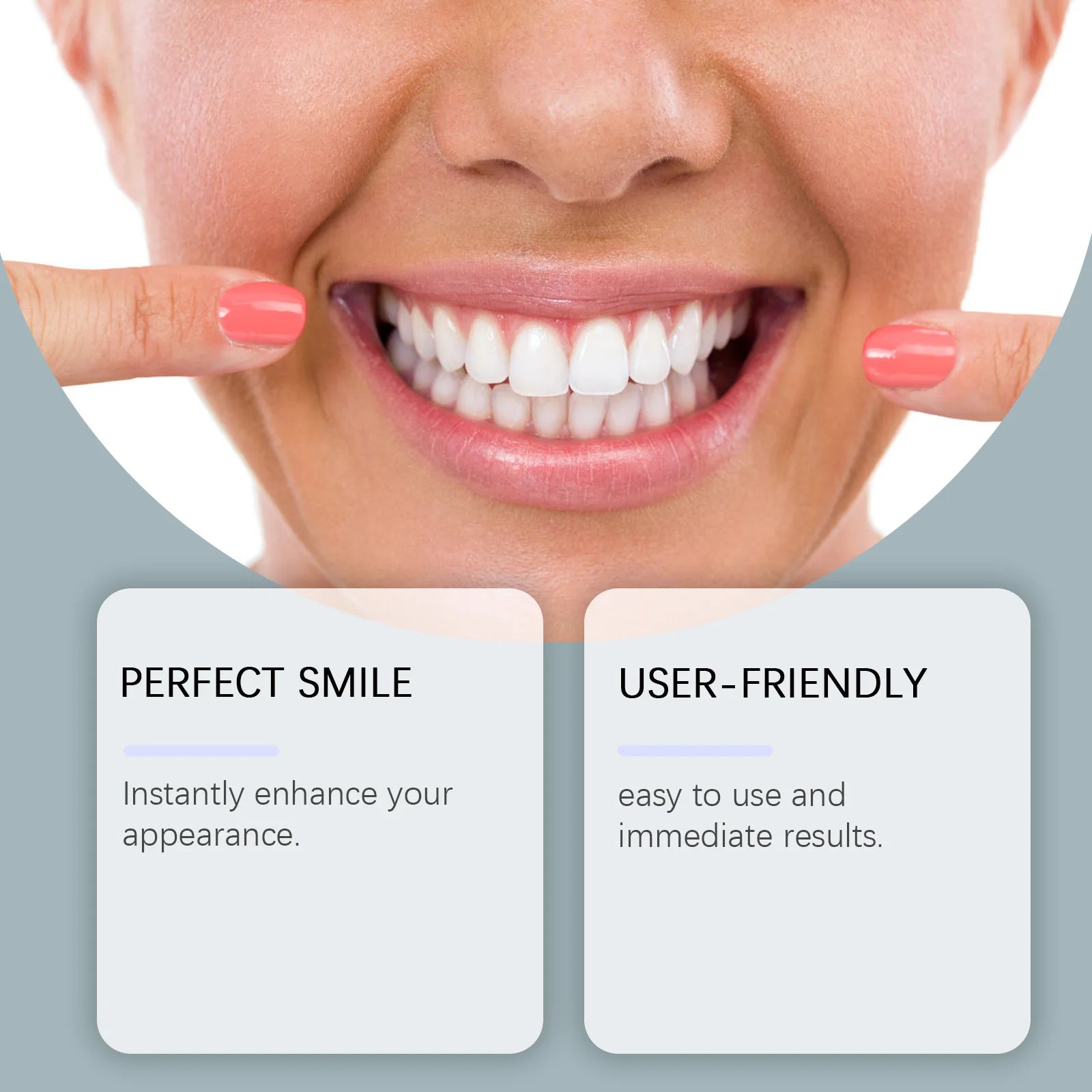 Soft Denture Silicone Kit Temporary Tooth Upper Lower Veneers Denture Decoration Set Fake Teeth Veneers Smile Correction Kit Oasis Select