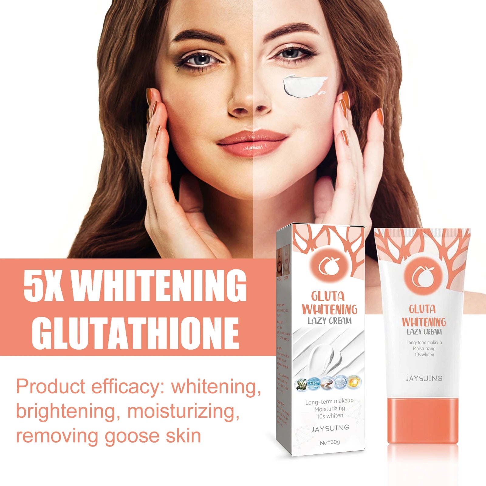 Jaysuing Whitening Cream Firming and Moisturizing Repair Cream for Facial Skin Oasis Select
