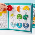 Magnetic Fraction Puzzles for Math Mastery Montessori Enlightenment with Fun Arithmetic Teaching Aid Cognitive Educational Toys Oasis Select A