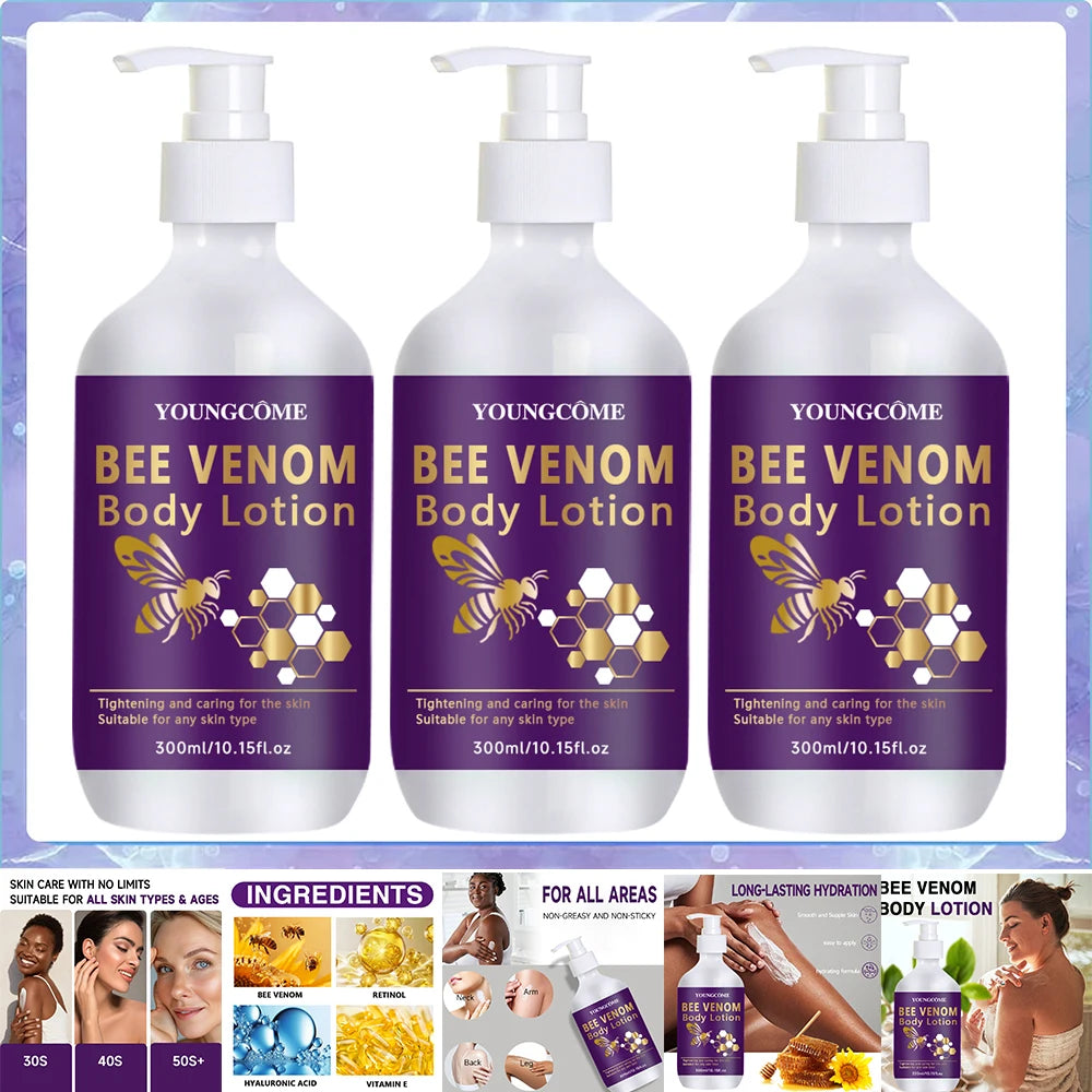 YOUNGCOME Bee Venom Firming Body Lotion – Brighten & Lift 300ml