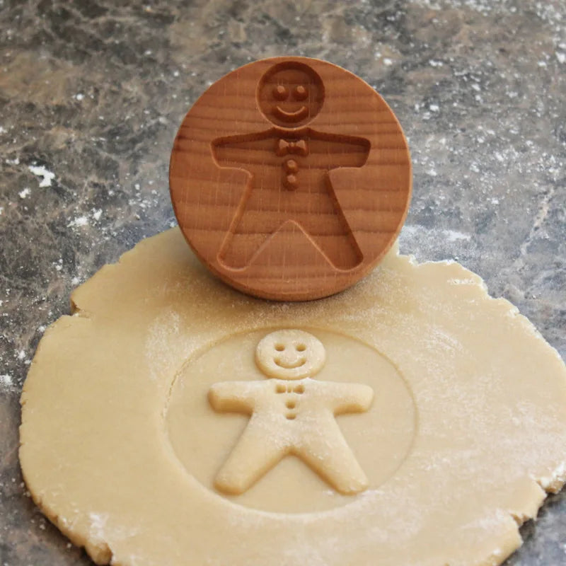 Carving Wood Kitchen Biscuit Mold Carving Cookie Mold Cutter Gingerbread Biscuit Crisp Cake Mold Cookie Stamp Oasis Select Gingerbread Man