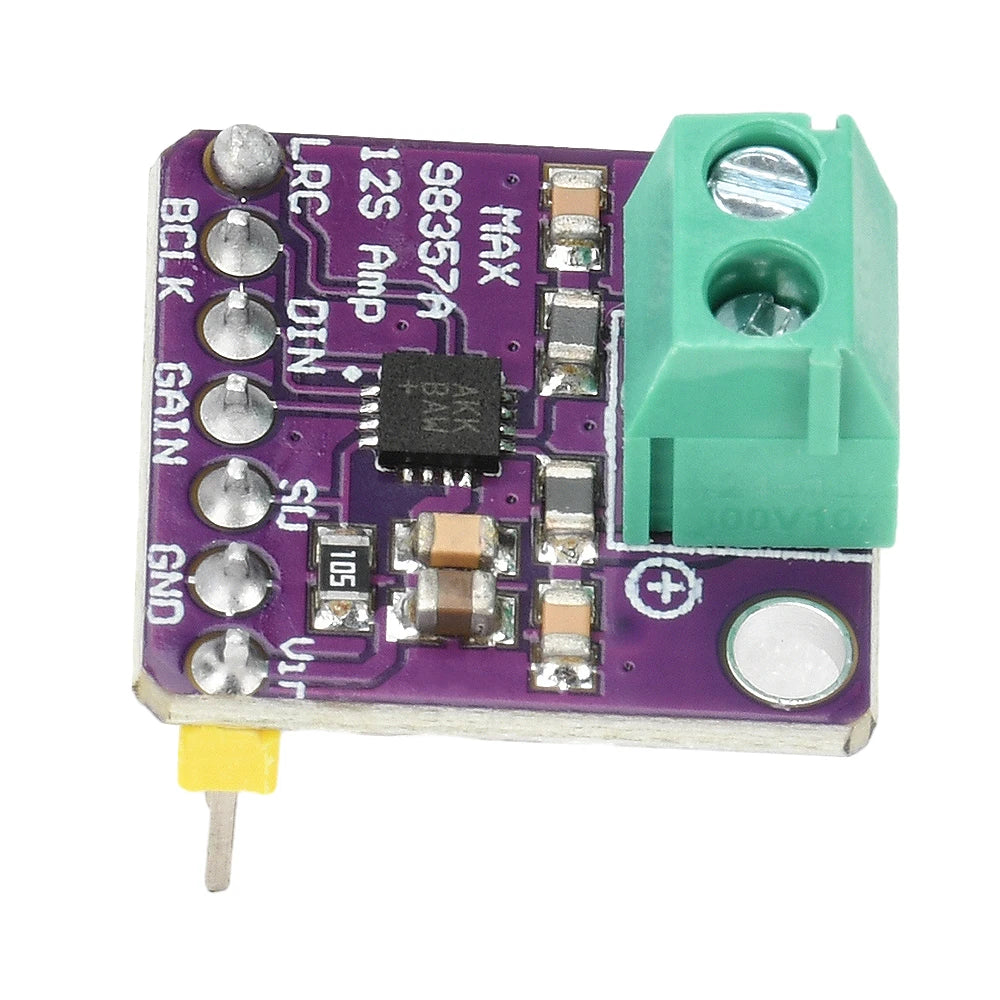 MAX98357 I2S/BGA Audio Amplifier Module Audio Amplifiers Filterless Class D Amplifier Board for Raspberry Pi ESP32 Oasis Select I2S-B