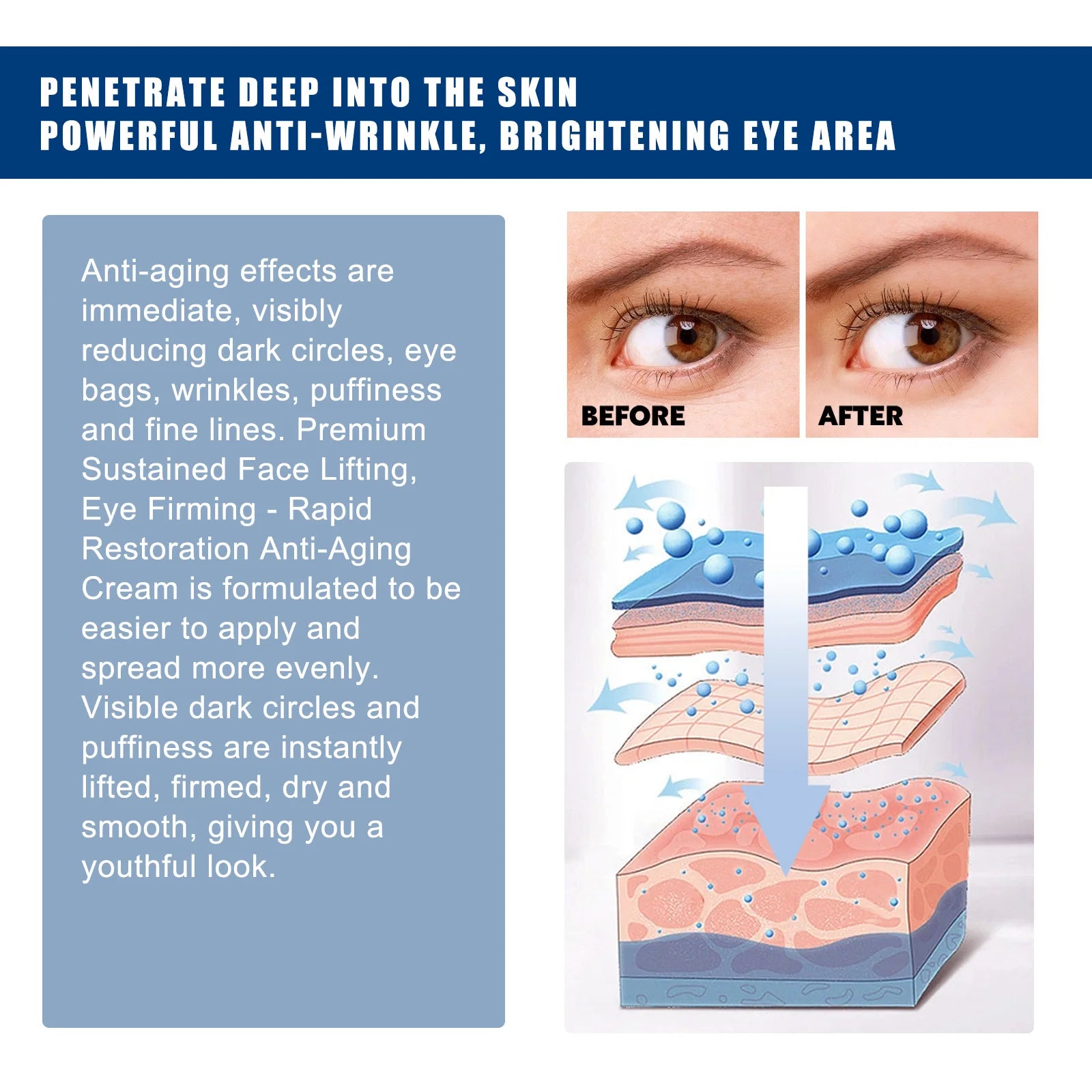 Eelhoe Anti-Aging Eye Serum – Dark Circles & Fine Lines