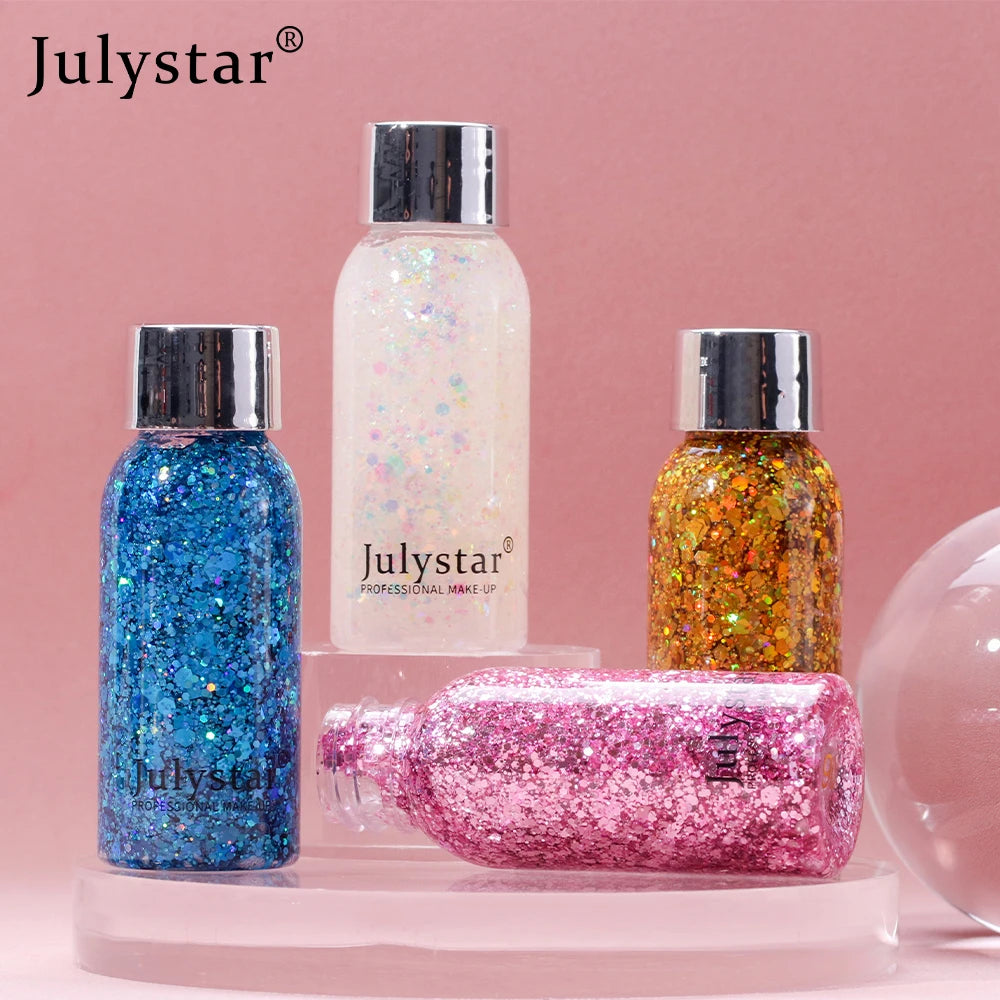 SADOER Glitter Body & Face Shimmer Gel 30ml | Festival Makeup
