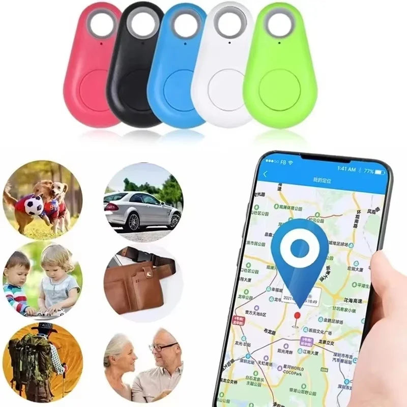 GPS Tracker Mini Fashion Smart Pets Anti Lost Alarm Wireless Child Bag Key Finder Locator Reminder Selfie Shutter Control Oasis Select
