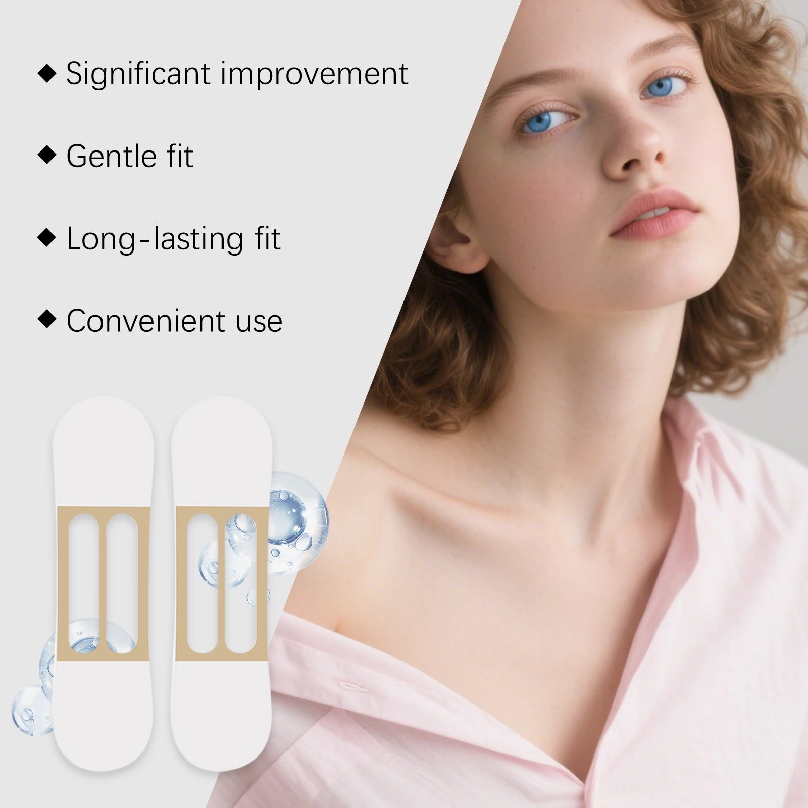 Hyaluronic Acid Neck Lifting Patches – Firm & Smooth 12 Pack Neck Lifting Patches Oasis Select