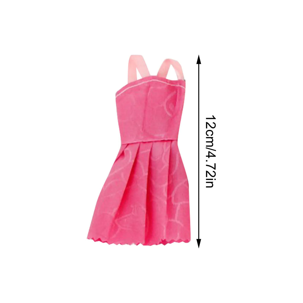 10-Pack Doll Fashion Clothes Set – Dresses, Coats & Hats Doll Clothing Set Oasis Select
