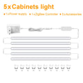 Smart Home Convenient Lamp 12V Zigbee LED Bar Light Tuya app Control House Lamp,Kitchen Foyer Night Lighting,Support Alexa Googl Oasis Select 40CM Warm White 5x LED Bar EU Plug
