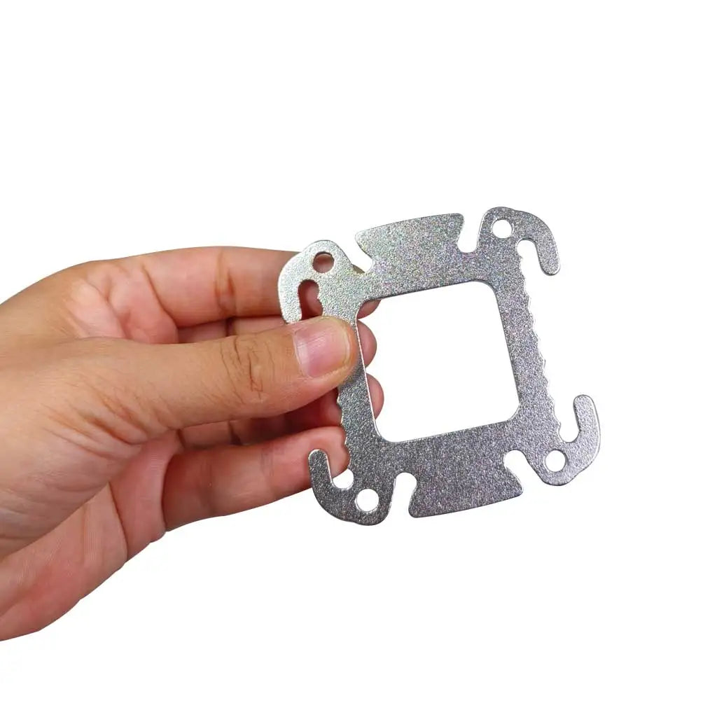 Diving Weight Belt Keeper Slide Buckle Stainless Steel Portable Fixing Stopper Fixing Rope Buckle Stopper Slider for Snorkeling Oasis Select