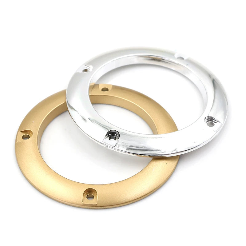 2" Metal Mesh Speaker Grille Cover | Decorative Circle 2-Pack