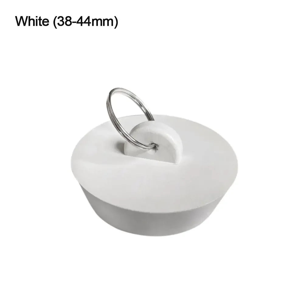 1/3pcs Rubber Bath Tub Sink Water Floor Drain Plug Durable Rubber Drain Stopper Replacement Fittings Oasis Select 3Pcs white-38-44mm
