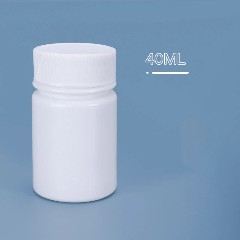 HDPE Refillable Pill Bottle 10ml – Supplement & Medicine Container