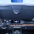 Windshield Sun Visor Foldable Front Window Protection Parasol Anti-infrared Windshield Cover UV Reflective for Sedan SUV Vehicle Oasis Select france