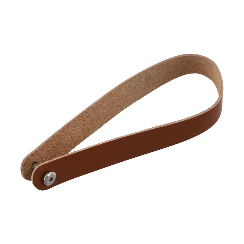 Bike Accessory Cowhide Handle Bike Commuting Black Convenient Pull Ring Lightweight Design Quick Removal Feature Oasis Select