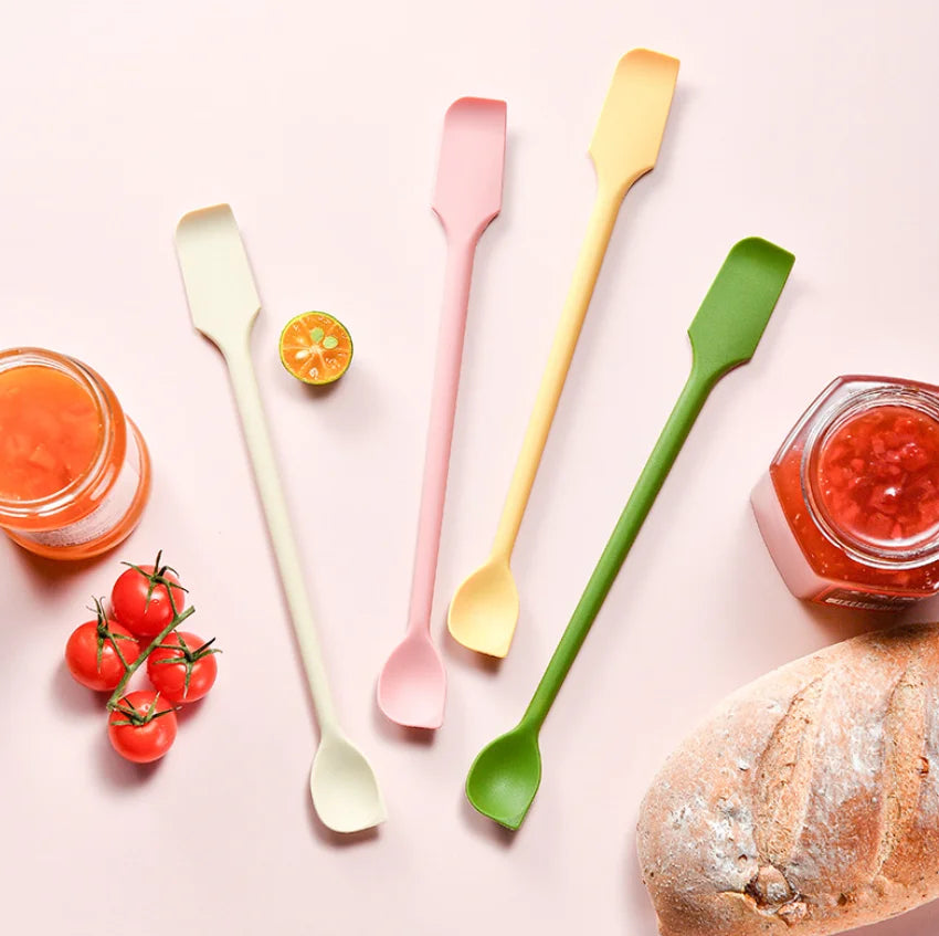1pcs Mini Silicone Spatulas Non-Stick Silicone Cream Spatula for Kitchen Cooking Baking Reusable Stirrer for Jam Kitchen Tools Oasis Select