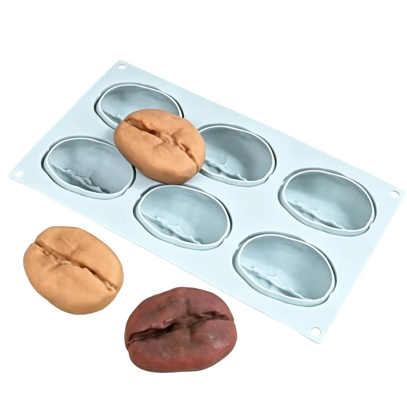 Silicone Baking Molds nut Coffee Bean Mousse Mold DIY Candles Chocolate Ice Mould Kitchen Cake Decor Baking Molds Oasis Select
