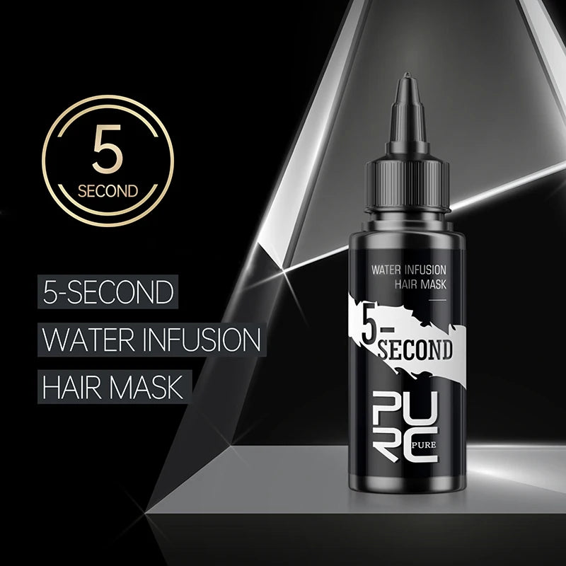 PURC Keratin Hair Mask Repair Damaged Frizz Dry Hair Treatment Smoothing Straightening Hair Conditioner Hair Care Products Oasis Select China Mainland
