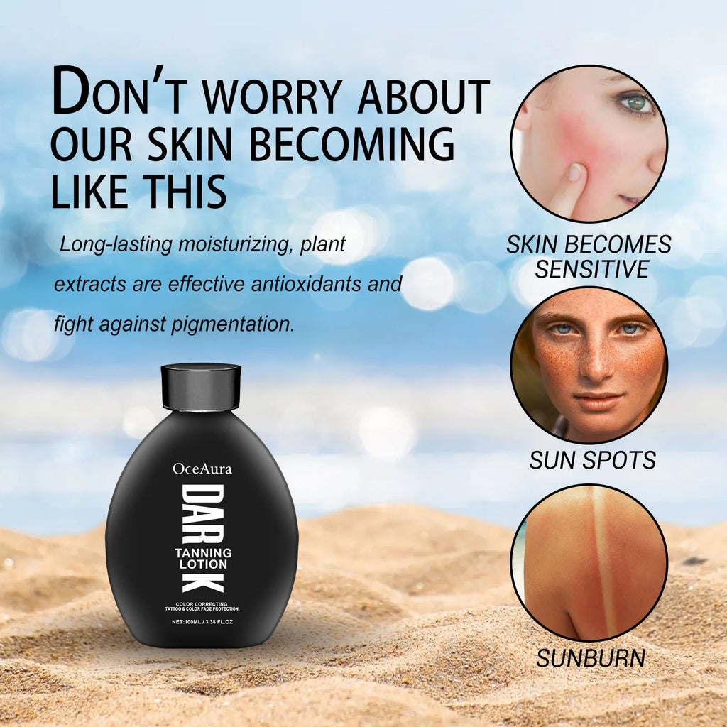 OceAura Self-Tanning Lotion – Natural Bronzer for Face & Body Self-Tanning Lotion Oasis Select
