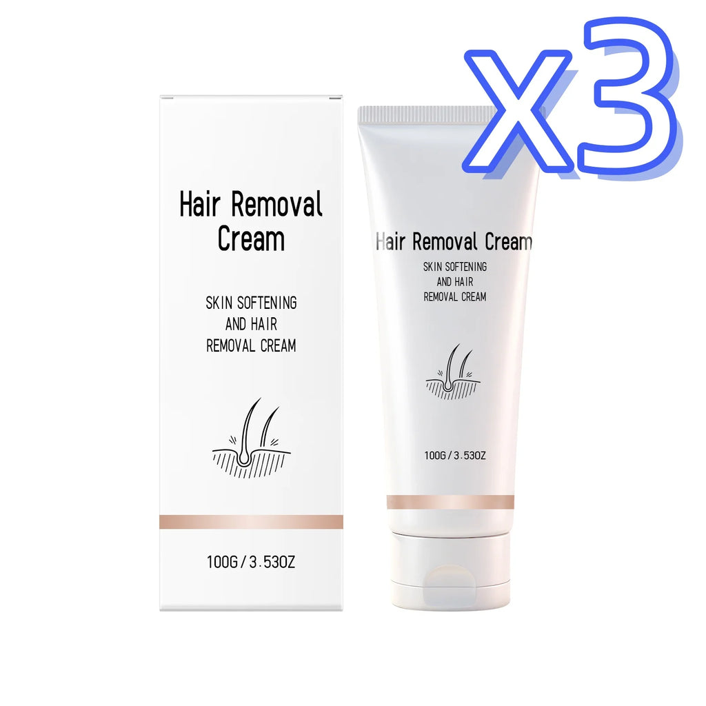 Instant Painless Hair Removal Cream – Smooth Skin 100g Hair Removal Cream Oasis Select 100g Boxed x 3PCS