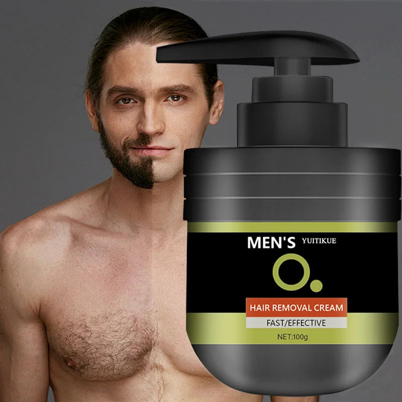 YUITIKUE Men's Hair Removal Cream 100g – Chest, Arms & Legs