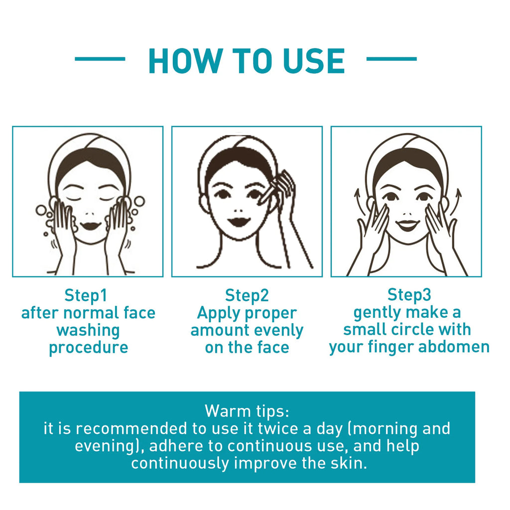 Anti Wrinkle Serum for Face Lift Firming Improve Rough Sagging Tightening Fade Forehead Lines Promote Collagen Age Spots Removal Oasis Select